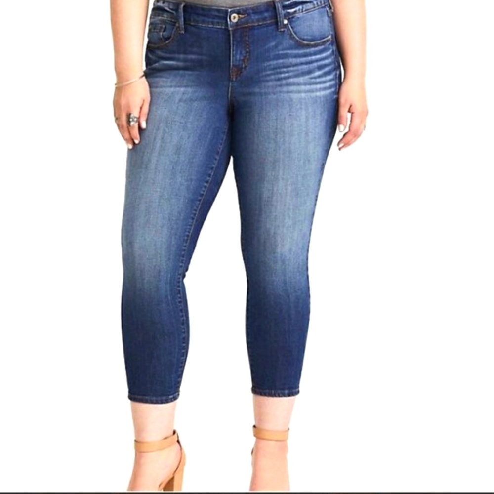 TORRID Ankle Skinny Ankle Jeans